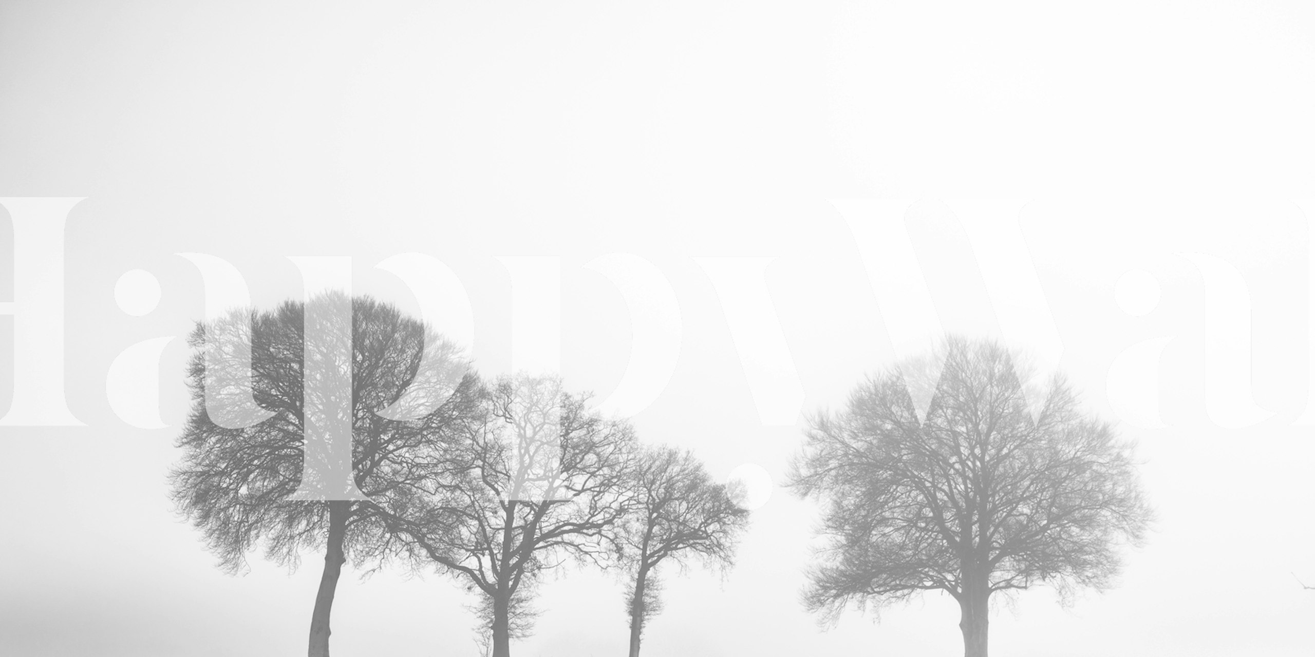 Nature’s Veil Wallpaper - Stunning Nature-Inspired Decor | Happywall