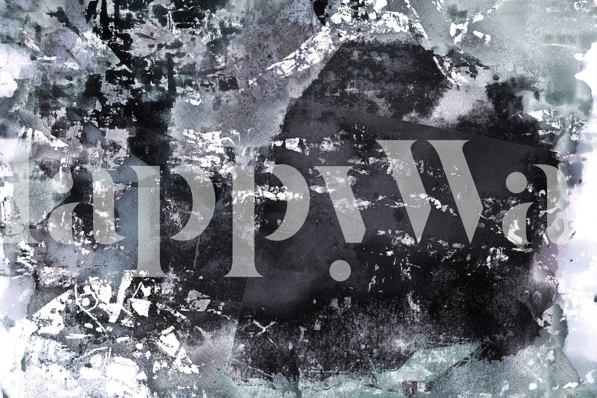 Ταπετσαρία Ιαπωνικής Μελάνης που εμφανίζεται σε ένα δωμάτιο