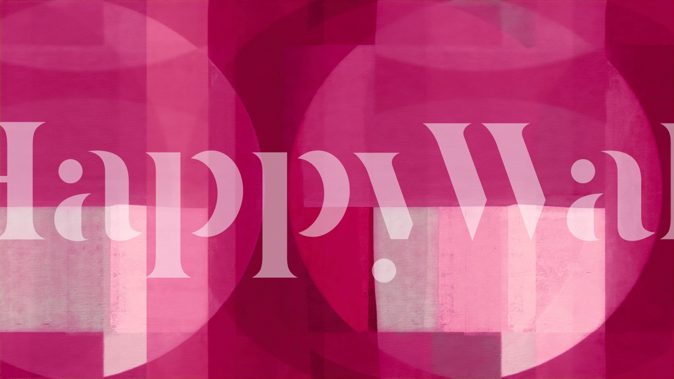 Bauhaus Background Magenta Tapeta u prostoriji