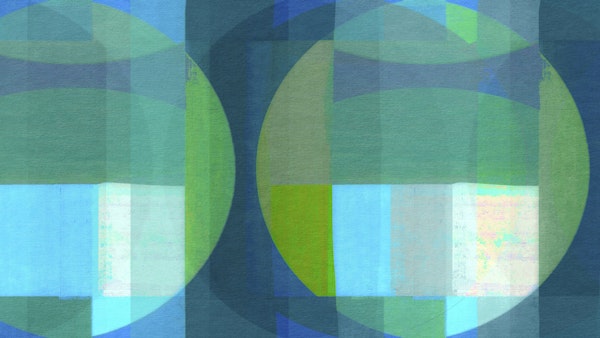 Teal Mid Century Background