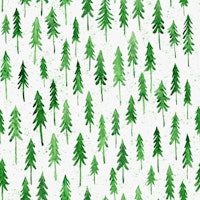 Pine Trees in Watercolor 1 tapet