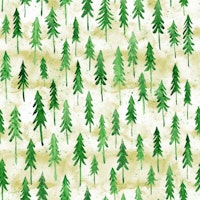 Pine Trees in Watercolor 4 tapet