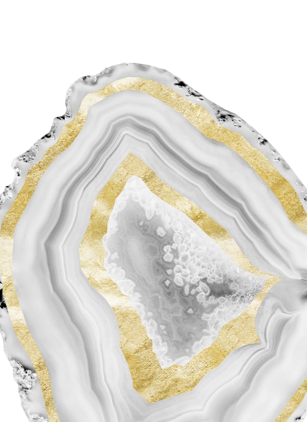 Agate Gold Foil Glam 3