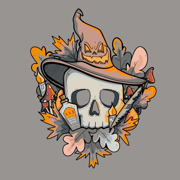 Skull of a wizard