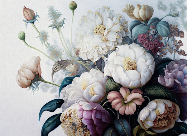 huge baroque light flower bouquet