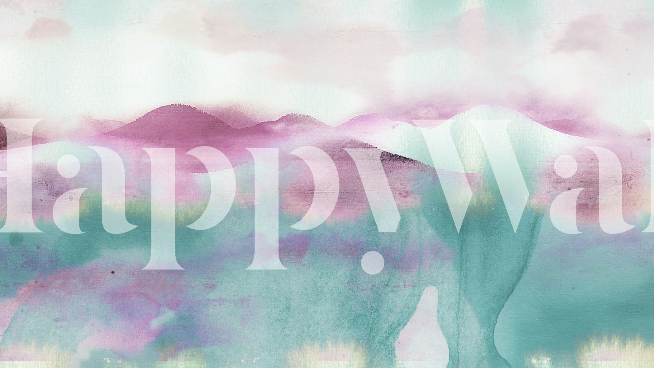 Japandi Dream wallpaper in a tranquil room