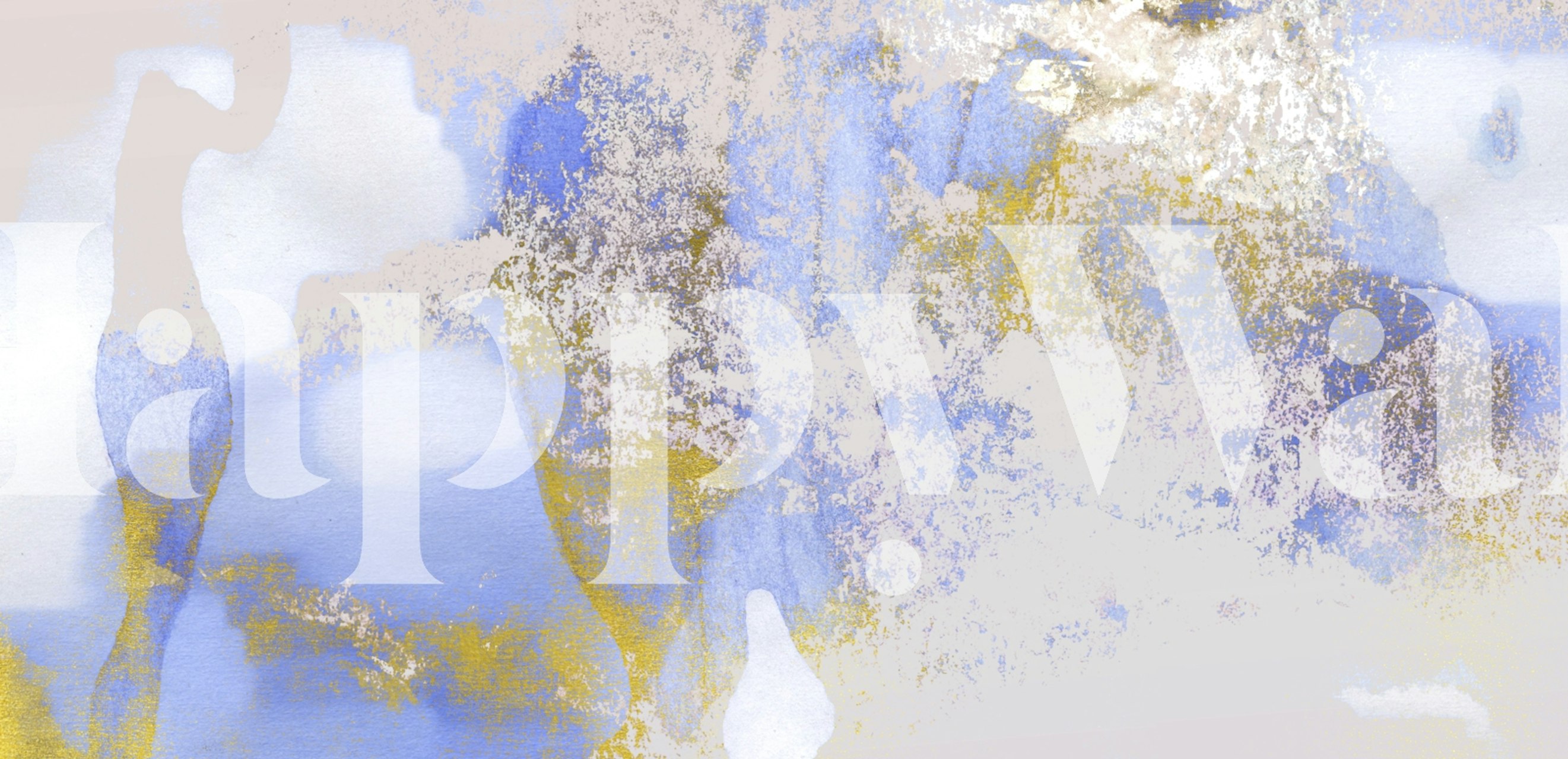 Japandi Desert Mist wallpaper in a room