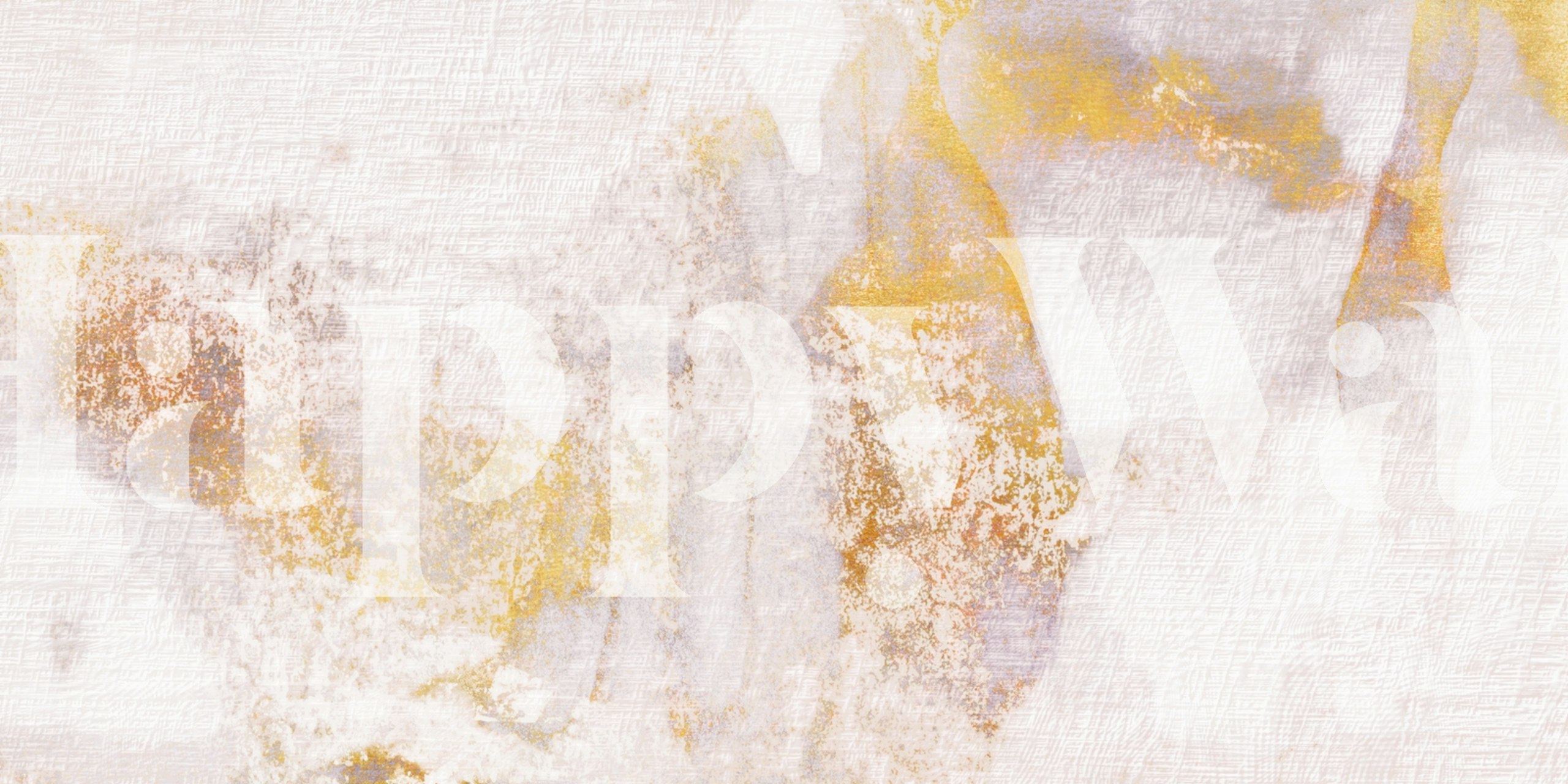 Japandi Desert Mist Tapete in einem Raum