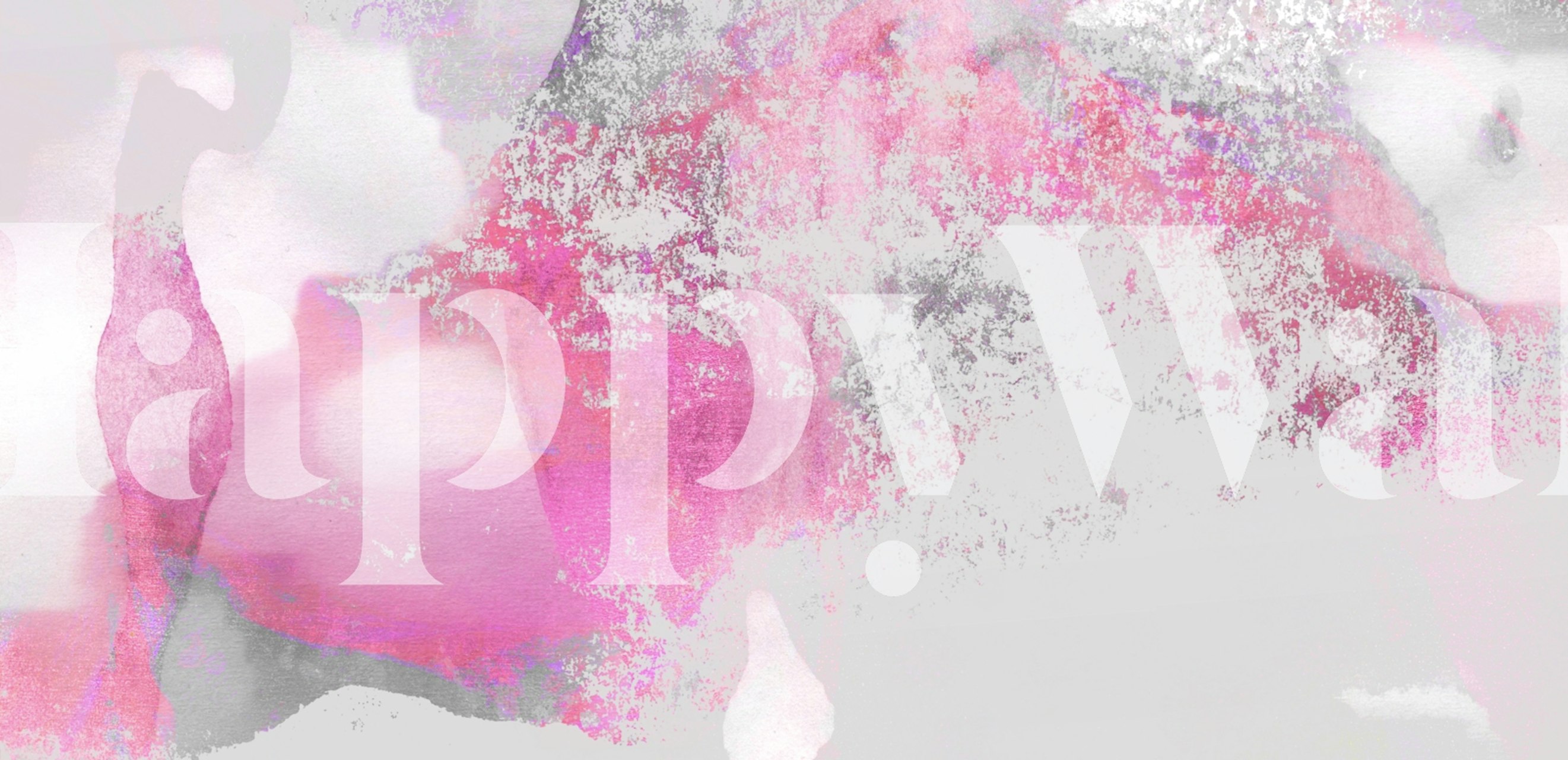Abstract pink and gray watercolor wallpaper with soft textures
