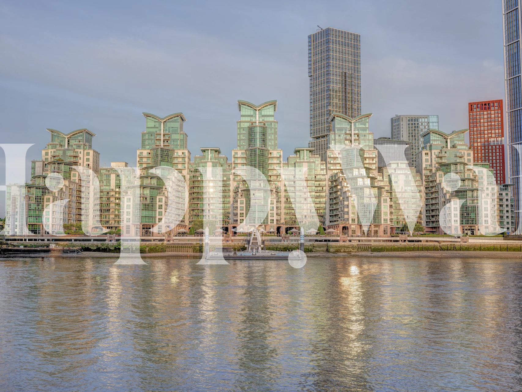 Vauxhall serviced apartments wallpaper in a room