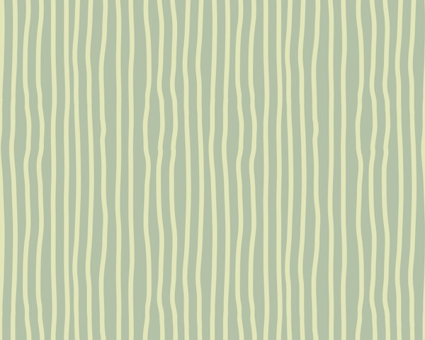 Minimalistic Pin Stripes Sage Green And Beige