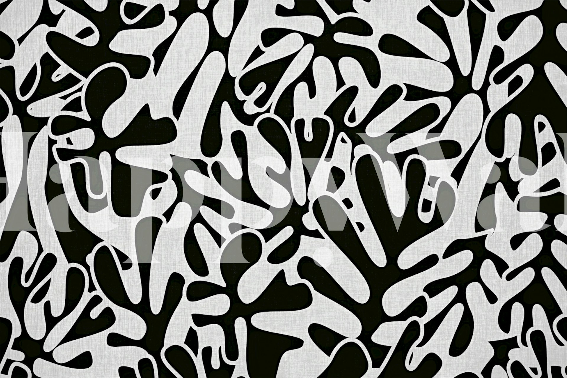 Matisse inspired fabric wallpaper design