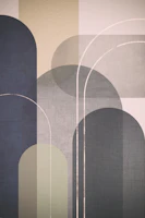 Modern Mid Century Linen 2 wallpaper