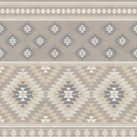 Kilim stripes in beige grey wallpaper