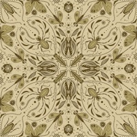 Bugs, earth tones, monochrome tapete