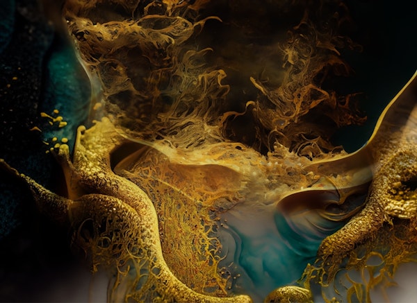 golden fluid structure