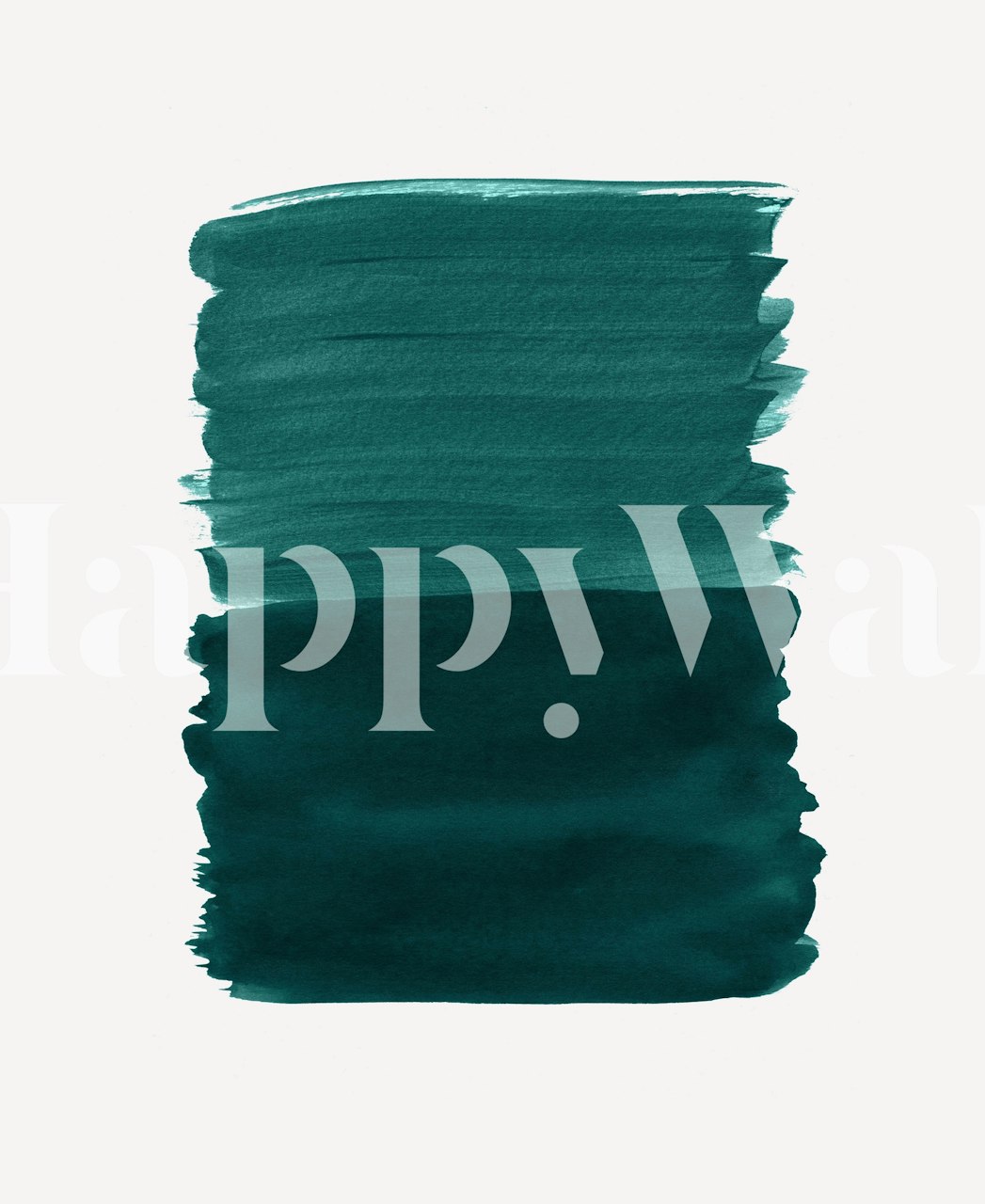 Papel tapiz Emerald Abstract Minimalism 3 en una habitación