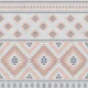 Kilim stripes in blush pink grey LARGE