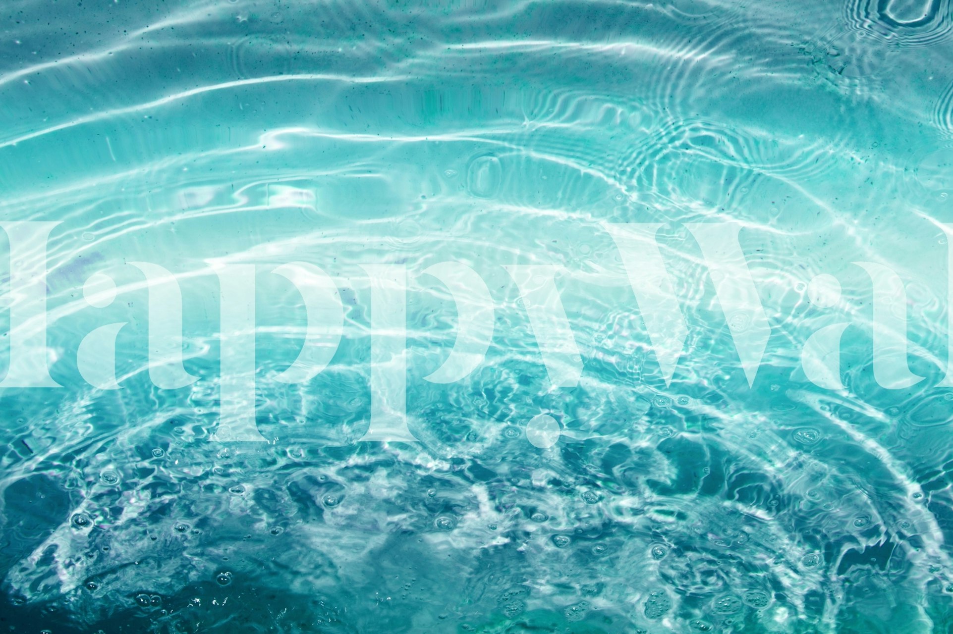 tapeta Blue Ocean Dream 1 w pokoju