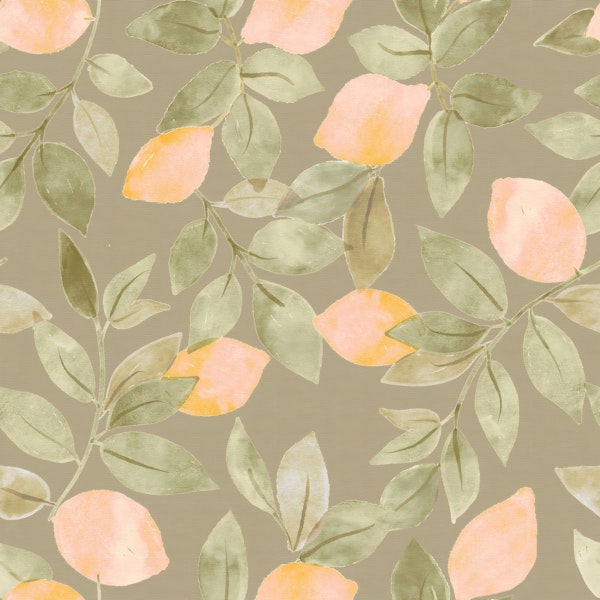 Lemon Theme on Green