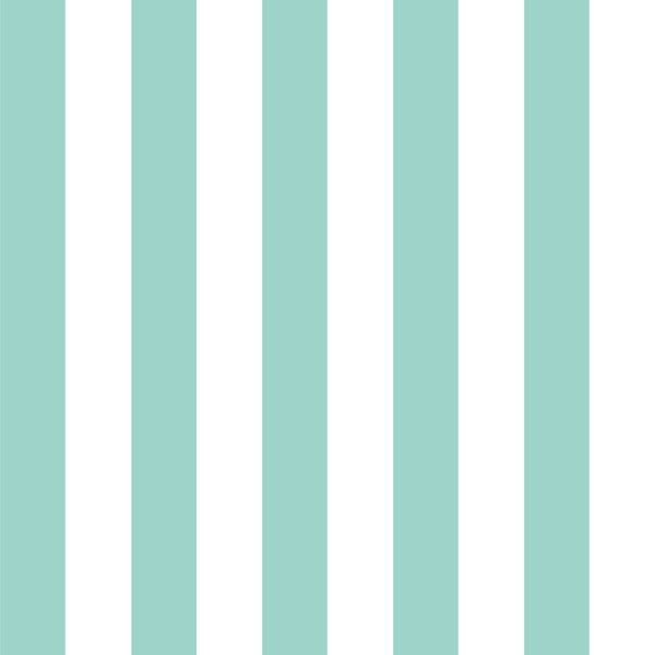 Mint and white stripes