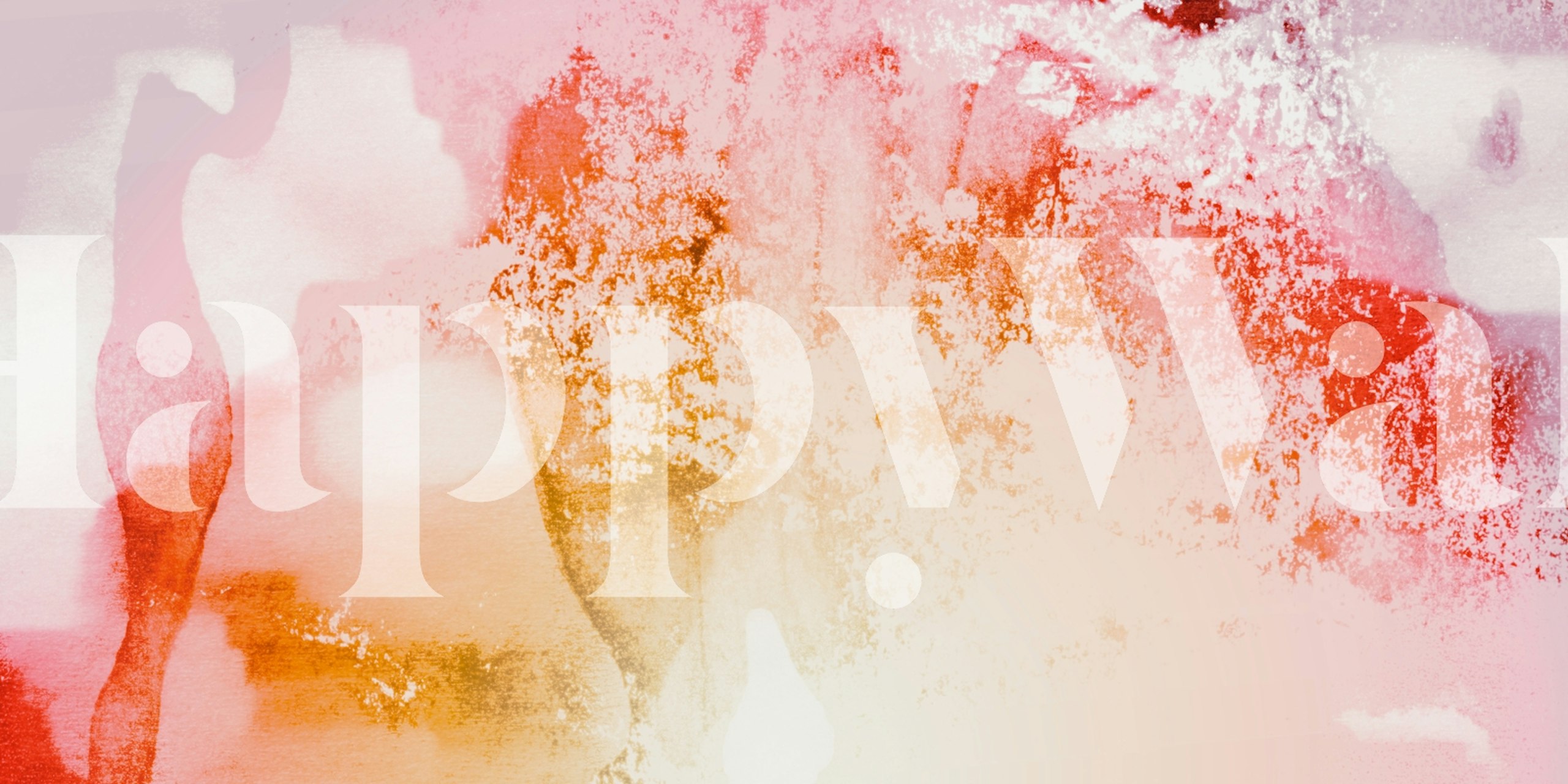 Abstract red and yellow gradient wallpaper