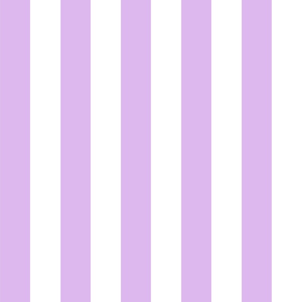 Lilac and white stripes