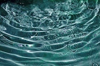 Iridescent Teal Purple Ocean 1 wallpaper