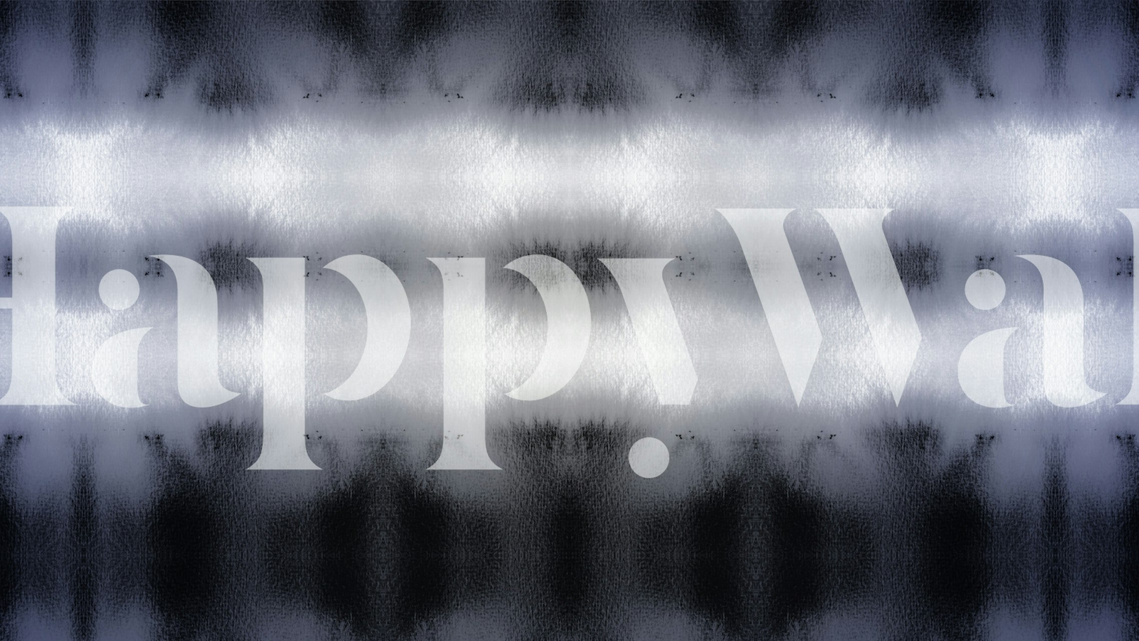 Papier peint monochrome en tissu à l'encre japonaise avec des motifs abstraits de lavage à l'encre en noir et blanc