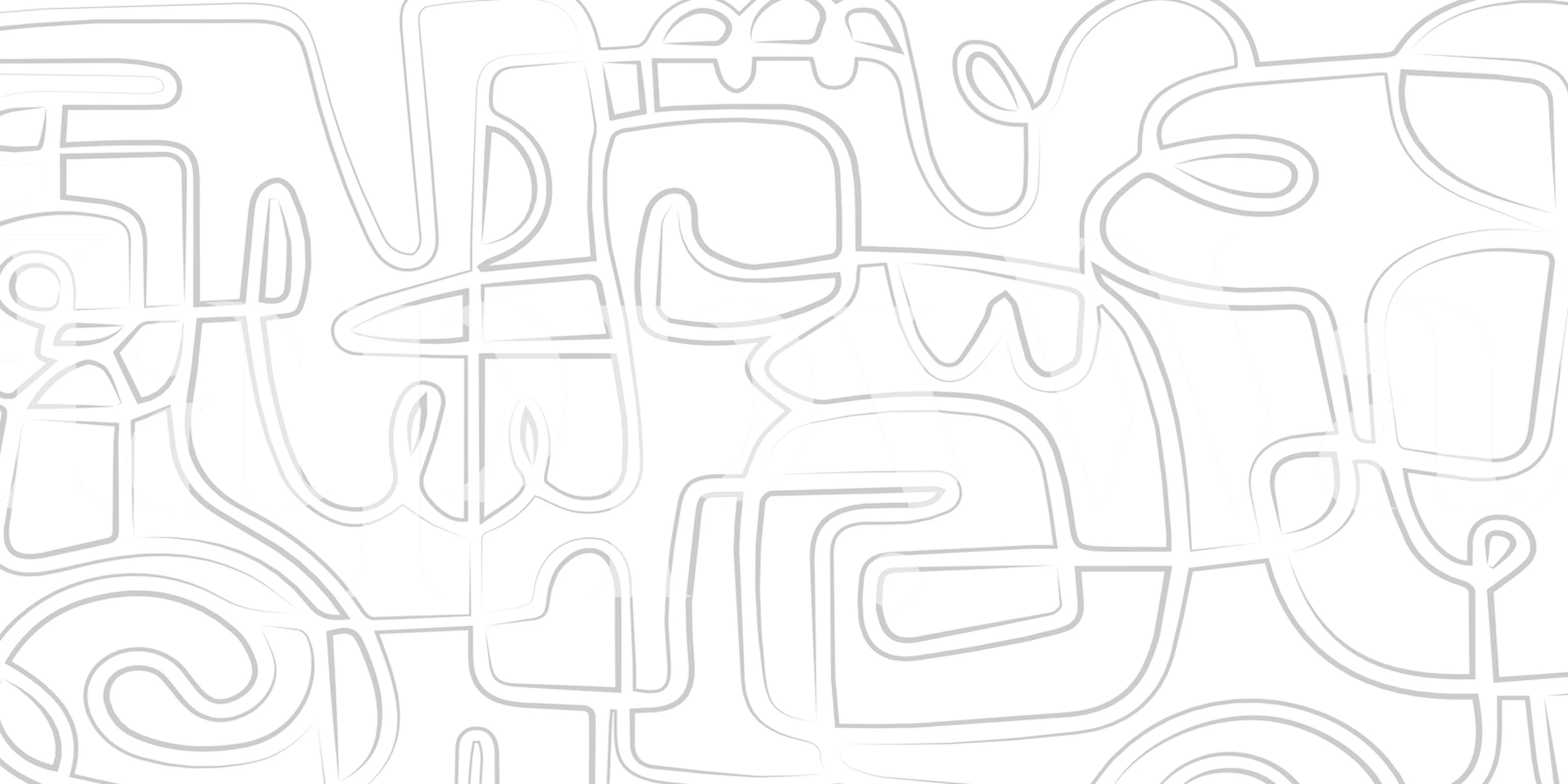 Papel de parede Cubisme White Em Um Ambiente