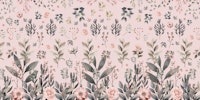 BOTANIC LOVE ROSE papiers peint