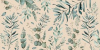 BOTANIC LEAFS NUDE carta da parati