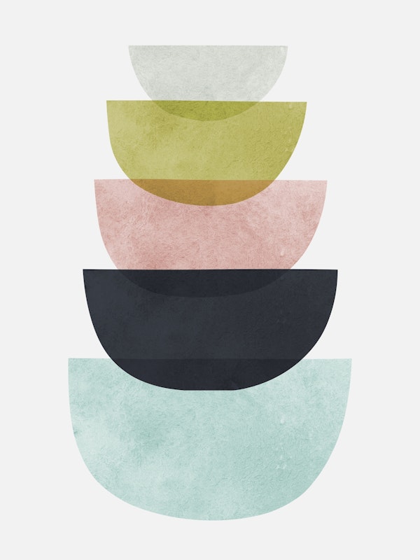 Colorful geometric abstract 03