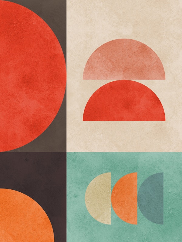 Colorful geometric harmony 04