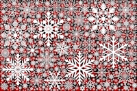 Snowflakes Design on Tartan Background 3 tapet