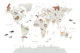 World Map with Animals