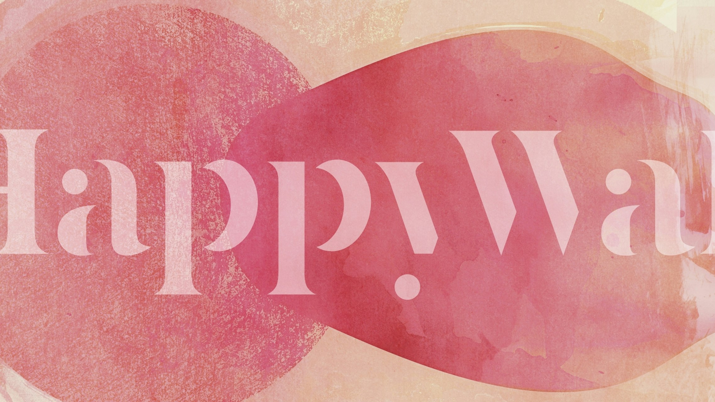 Papel de parede Sunrise Zen Coral exibido em um cômodo