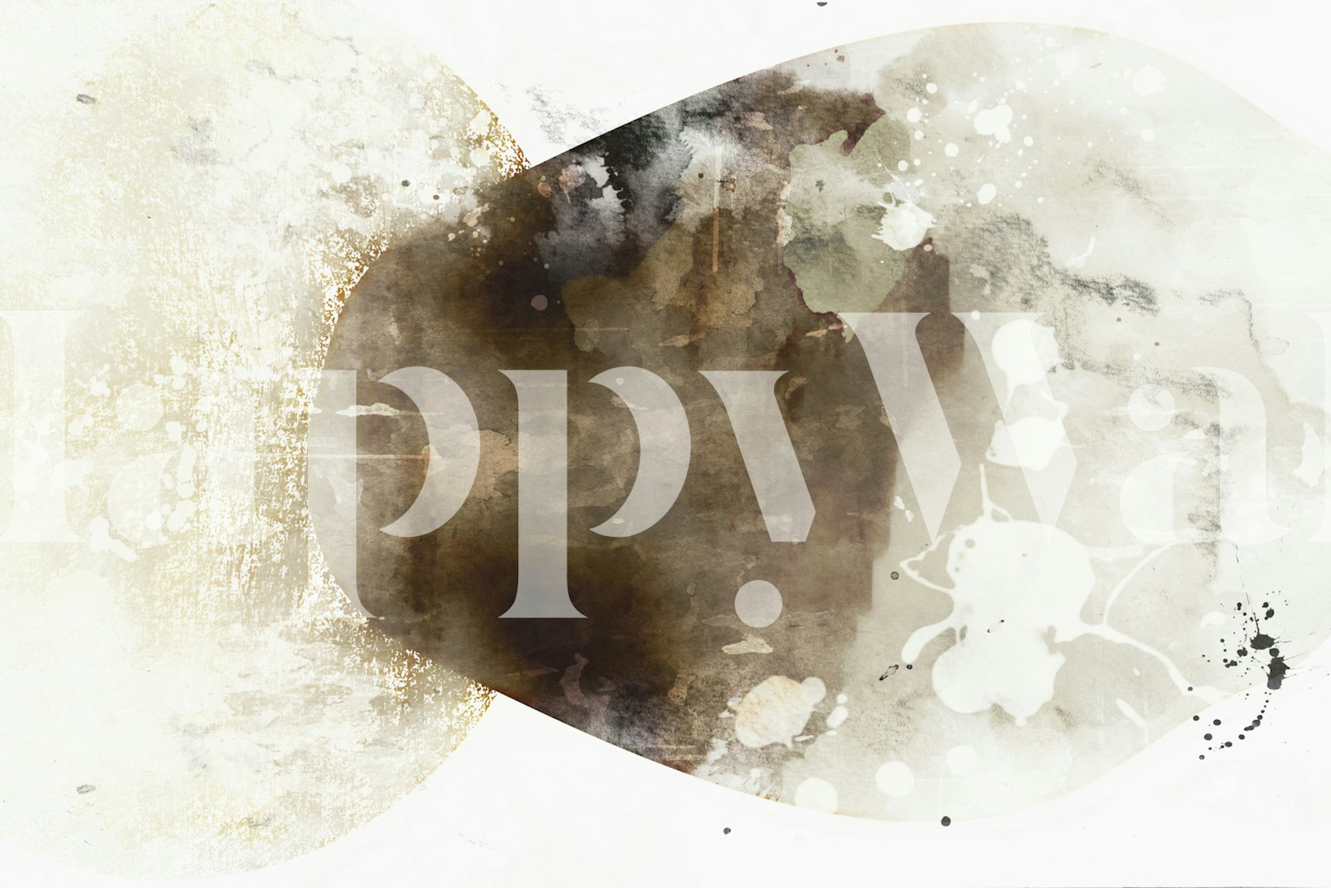 Abstract neutral tones with soft shapes and textures wallpaper