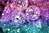 Unicorn Disco Balls Glam 2 papiers peint