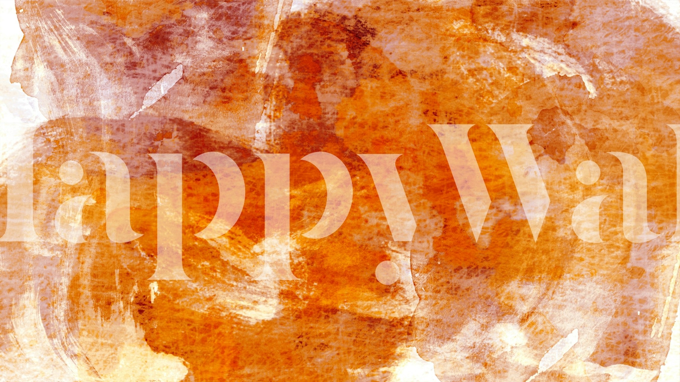 Dream Fabric wall mural with golden hues and textured design