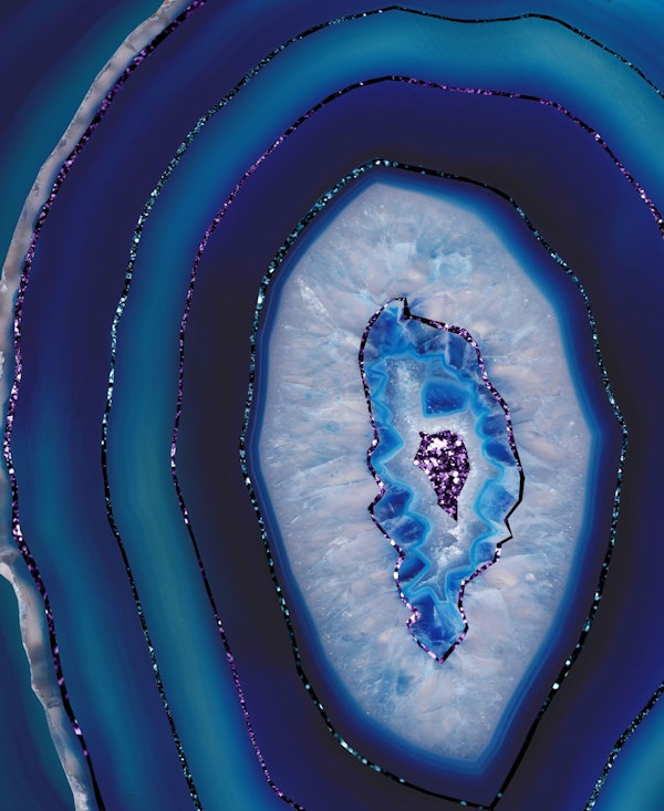 Mermaid Agate Purple Blue 1