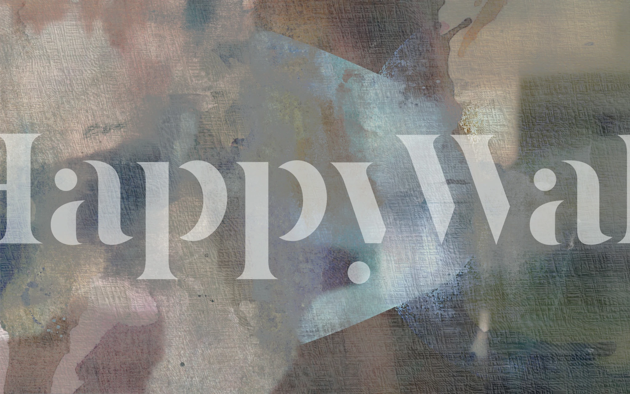 Abstract texture wallpaper with soft gray, blue, and beige tones in a serene design.