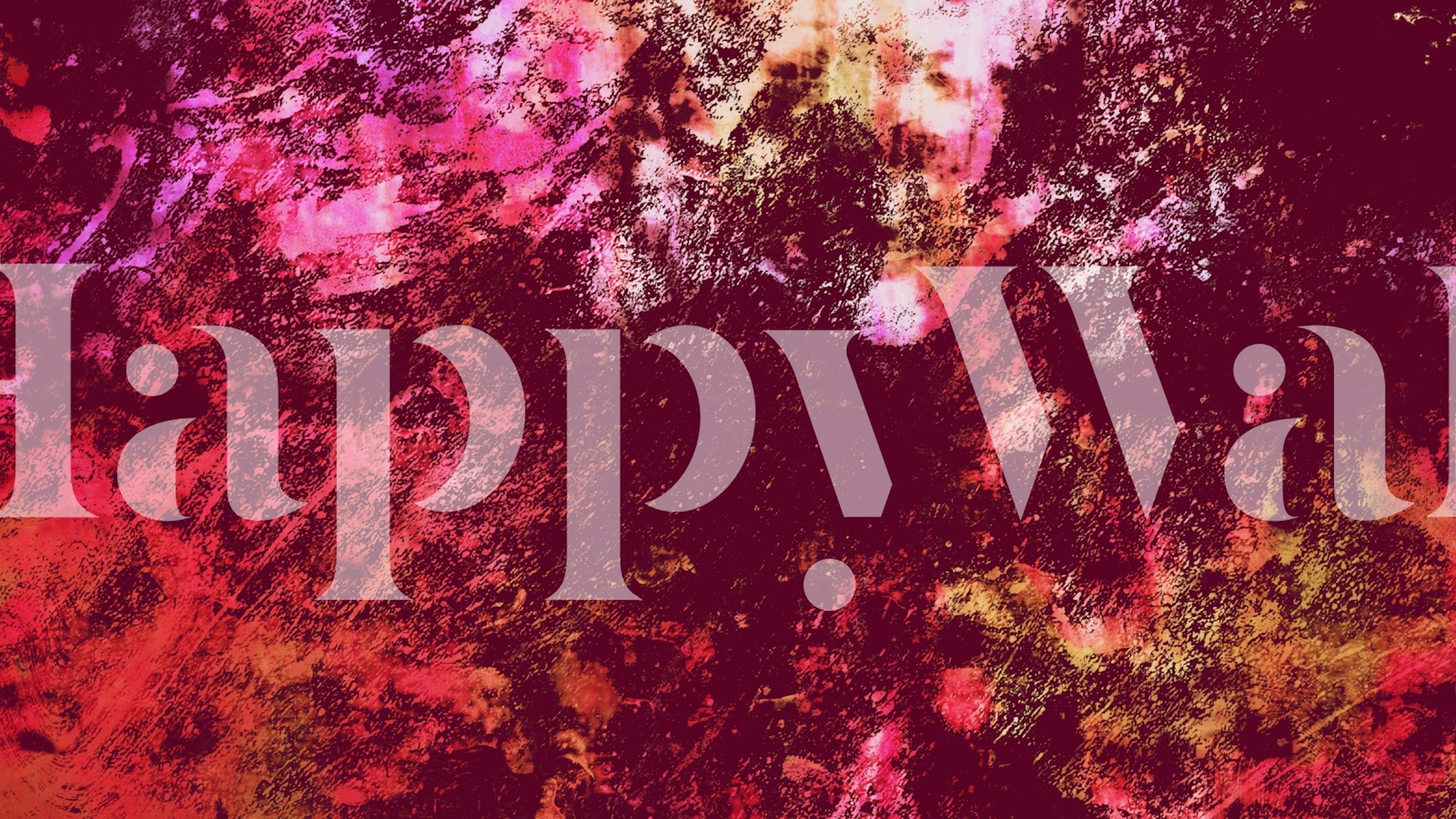 Αφηρημένη κοσμική τοιχογραφία με ένα ζωντανό μείγμα χρωμάτων που μοιάζει με νεφέλωμα