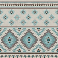 Kilim stripes in beige blue brown tapete