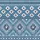 Kilim stripes in slate denim blue