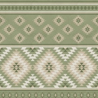 Kilim stripes in olive sage green beige large tapete