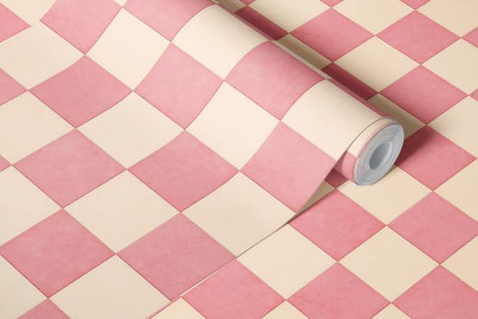 TILES 012 C - Checkerboardwallpaper roll