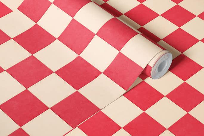 TILES 012 E - Checkerboardwallpaper roll