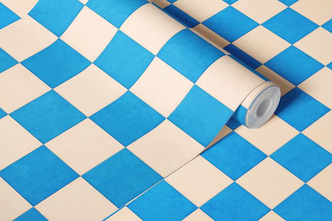 TILES 012 H - Checkerboardwallpaper roll