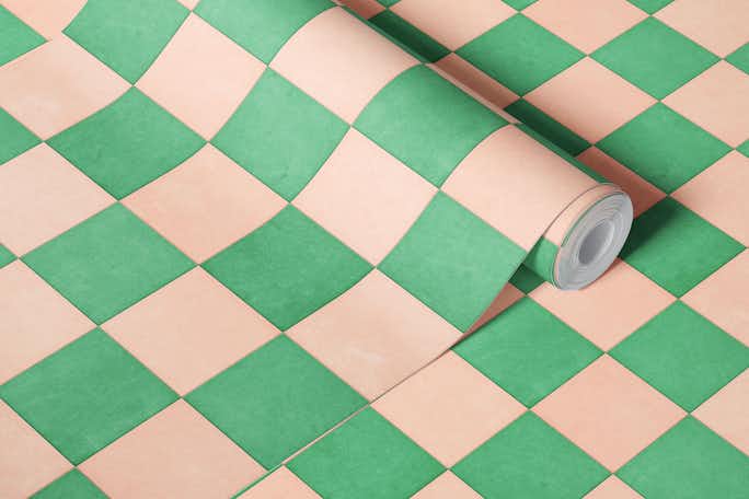 TILES 002 A - Checkerboardwallpaper roll